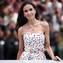 Cannes: Demi Moore defende liberdade de expressão política para artistas - Valery HACHE / AFP via Getty