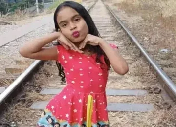 Nicolly Kimberly Almeida Souza morreu aos 7 anos em 2023 após ser acertada por disparos  -  (crédito: Redes sociais / Reprodução )