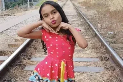 Nicolly Kimberly Almeida Souza morreu aos 7 anos em 2023 após ser acertada por disparos  -  (crédito: Redes sociais / Reprodução )