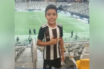 Bernardo Amorim Calixto Santos, de 11 anos -  (crédito: Reprodução/Redes Sociais)