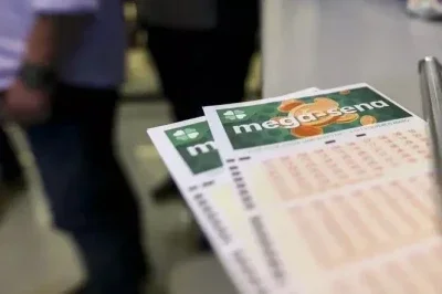 Apostas da Mega-Sena para o sorteio especial de R$ 300 milh&otilde;es que pode mudar a vida de um apostador. -  (crédito: Marcelo Camargo/Ag&ecirc;ncia Brasil)