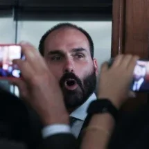 "Retire as falsas acusações", cobra jornalista dos EUA a Eduardo Bolsonaro - Lula Marques/Agência Brasil