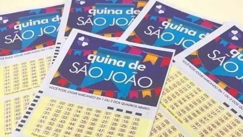 Os volantes da Quina de S&atilde;o Jo&atilde;o j&aacute; mobilizam apostadores para o sorteio especial com pr&ecirc;mio que n&atilde;o acumula. -  (crédito: Divulga&ccedil;&atilde;o)