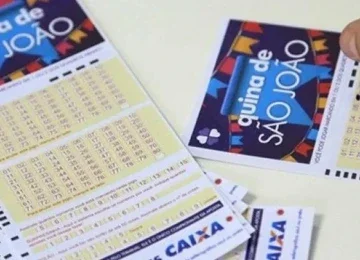 Apostas da Quina de S&atilde;o Jo&atilde;o movimentam casas lot&eacute;ricas e plataformas digitais pelo pa&iacute;s -  (crédito: Loterias Caixa/Divulga&ccedil;&atilde;o )