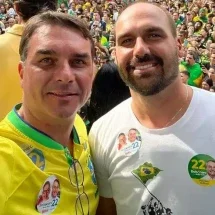 Eduardo Bolsonaro diz que STF pode não reconhecer vitória de Flávio - Reprodução/Instagram