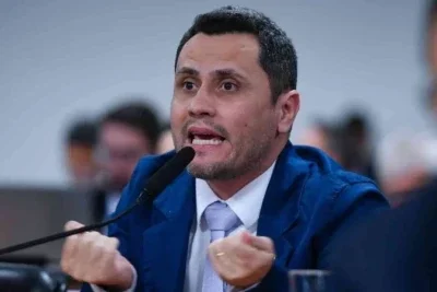 A expectativa do Republicanos era de que o senador anunciasse sua decisão durante a convenção do partido realizada no último sábado (25/7), mas ele não compareceu  -  (crédito: EM Política)