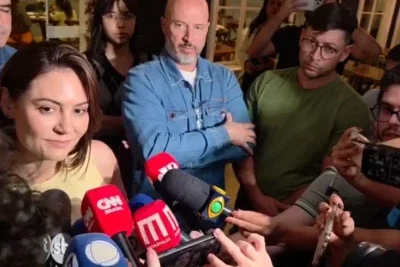 Ex-primeira dama confirmou que só se pronunciará quanto à candidatura ao Senado na convenção, no domingo (2/8)  -  (crédito: Darcianne Diogo/CB/D.A Press)