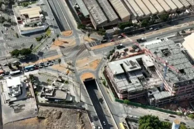 Avenida General David Sarnoff, em Contagem, na Região Metropolitana de Belo Horizonte -  (crédito: Divulgação/Transcon)
