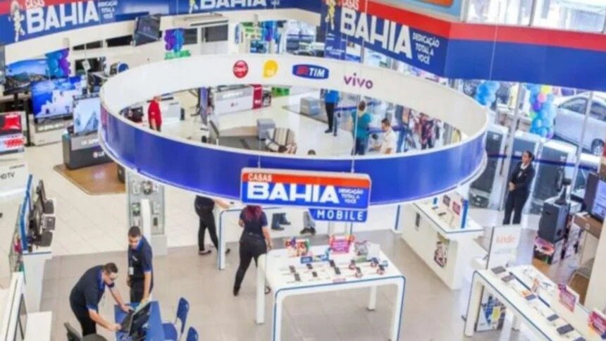 Casas Bahia revisa sua estrat&eacute;gia de neg&oacute;cios com o fechamento de quase 300 lojas f&iacute;sicas em todo o Brasil -  (crédito: Divulga&ccedil;&atilde;o)
