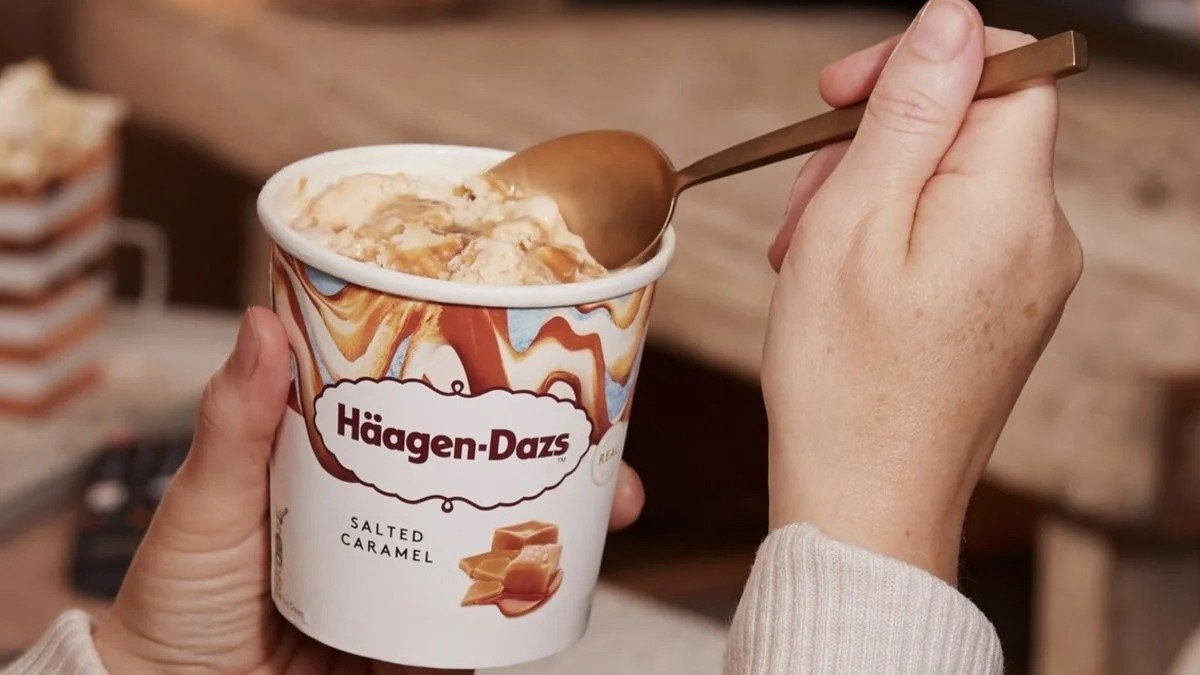 A marca H&auml;agen-Dazs, que encerrou suas opera&ccedil;&otilde;es no Brasil, integra a lista de empresas internacionais a reestruturar neg&oacute;cios no pa&iacute;s -  (crédito: Divulga&ccedil;&atilde;o)