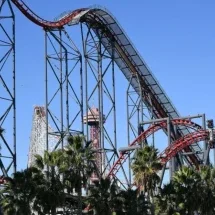 Mulheres sofrem hemorragia cerebral em montanha-russa; atração é fechada - Divulgação/SixFlags MagicMountain