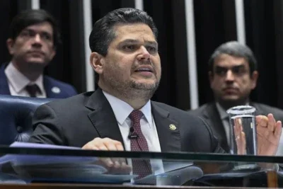 Davi Alcolumbre defendeu Alexandre de Moraes em meio à pressão pelo impeachment do ministro do STF -  (crédito: Eco Braziliense)