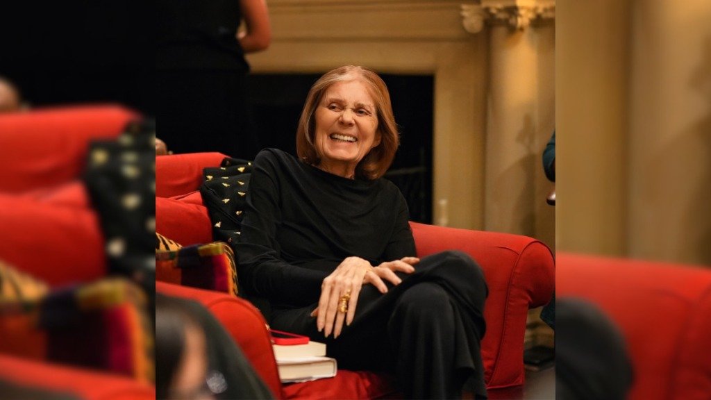 Gloria Steinem, &iacute;cone do feminismo, cuja trajet&oacute;ria pela igualdade de g&ecirc;nero inspira o mundo -  (crédito: Reprodu&ccedil;&atilde;o/Instagram/Gloria's Foundation)