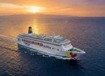 Navio Buenavista, da armadora espanhola Corazul Cruzeiros, estreia no Brasil em outubro -  (crédito: Corazul Cruzeiros/Divulgação)
