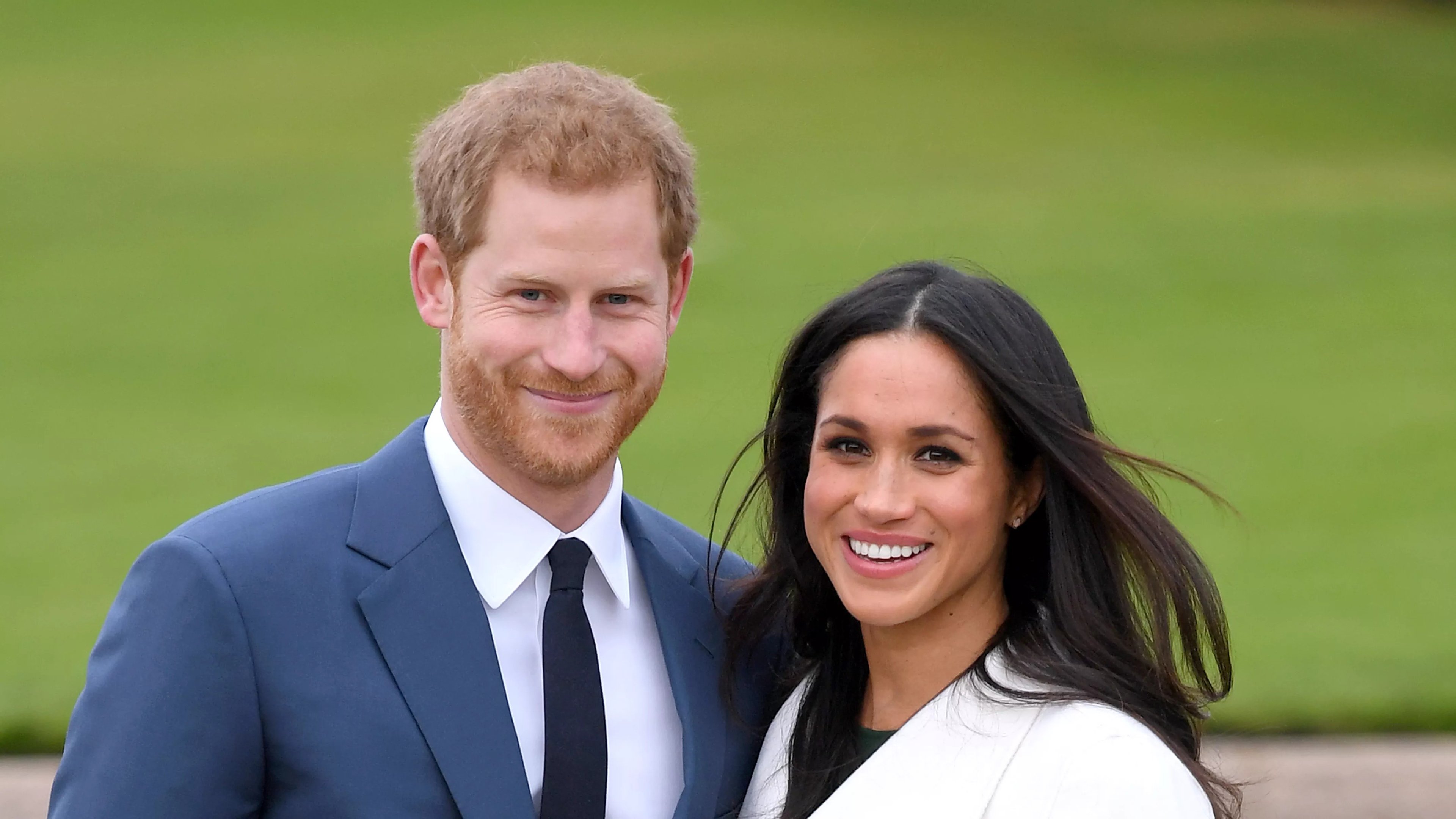 Pr&iacute;ncipe Harry e Meghan Markle, que se afastaram das fun&ccedil;&otilde;es reais em 2020, em meio a diretrizes sobre seu status no Reino Unido -  (crédito: Getty Images)