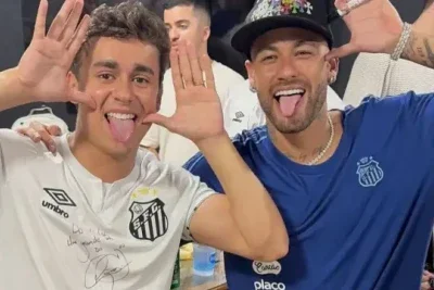 Jogador Neymar comentou post de Nikolas Ferreira em apoio à legenda bolsonarista -  (crédito: Reprodução/Instagram)