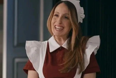 Luana Martau interpreta Tilde, a funcion&aacute;ria de &amp;quot;Quem ama cuida&amp;quot; cuja espontaneidade e humor conquistaram o p&uacute;blico nas redes sociais -  (crédito: Reprodu&ccedil;&atilde;o /TV Globo)