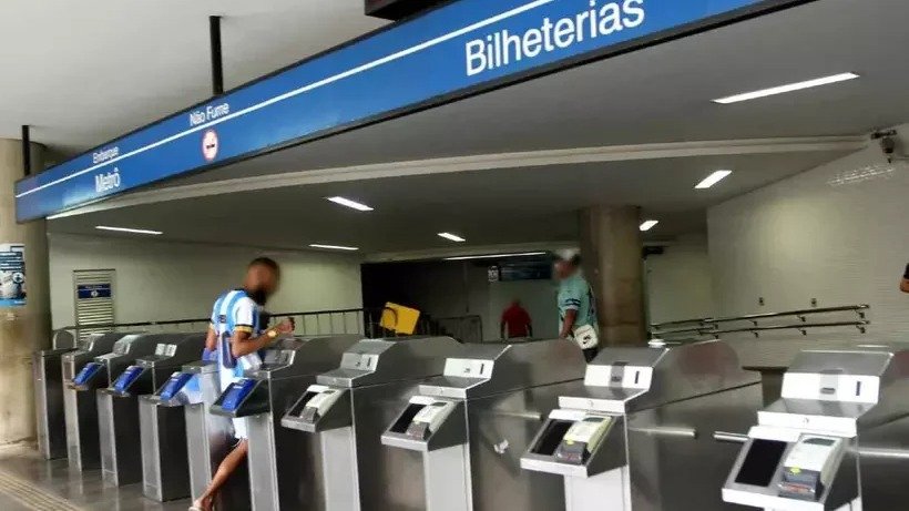 Metr&ocirc; BH ter&aacute; mudan&ccedil;as nos intervalos dos trens e circula&ccedil;&atilde;o em via &uacute;nica em algumas esta&ccedil;&otilde;es devido a obras -  (crédito: Jair Amaral/EM/D.A Press)
