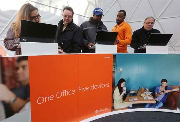 Microsoft coloca o Office na nuvem - Mario Tama/Getty Images/AFP