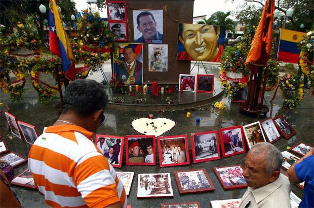 Maduro visita o 'berço' de Chávez - AFP PHOTO/Geraldo CASO 