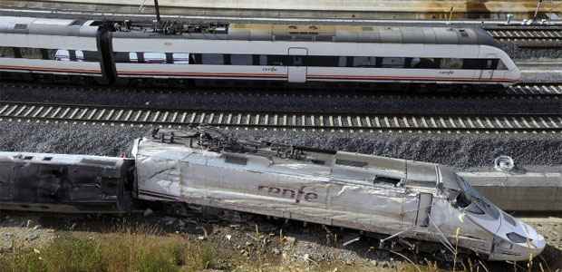 Maquinista de acidente de trem na Espanha recebeu 3 avisos para frear - MIGUEL RIOPA / AFP