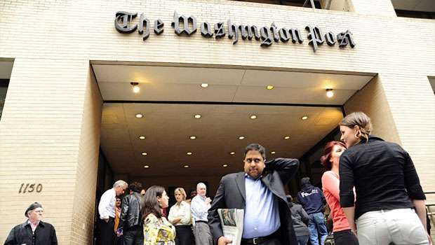 Fundador da Amazon compra jornal The Washington Post por U$ 250 milhões  - KAREN BLEIER / AFP