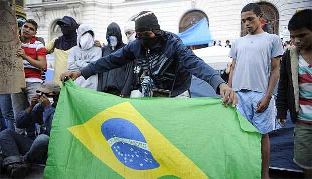 Moradores e comerciantes do Catete e Largo do Machado criticam depredações em protestos - Fernando Frazão/ABr