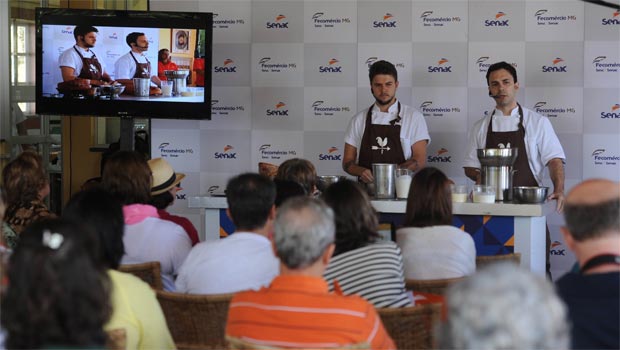 Festival de gastronomia de Tiradentes tem degustações ao ar livre - Leandro Couri/EM/D.A Press
