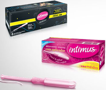 Empresa convoca recall do absorvente Intimus - Reprodução Kimberly-Clark 