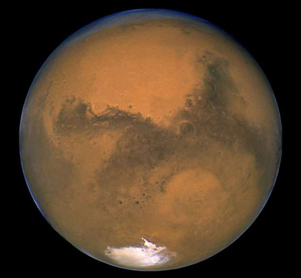 Novos dados reduzem chances de existir vida no planeta Marte - Nasa/AFP
