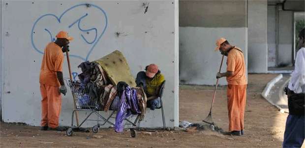 CDL quer retirar moradores de rua da zona sul de Belo Horizonte -  JUAREZ RODRIGUES/EM/D.A PRESS
