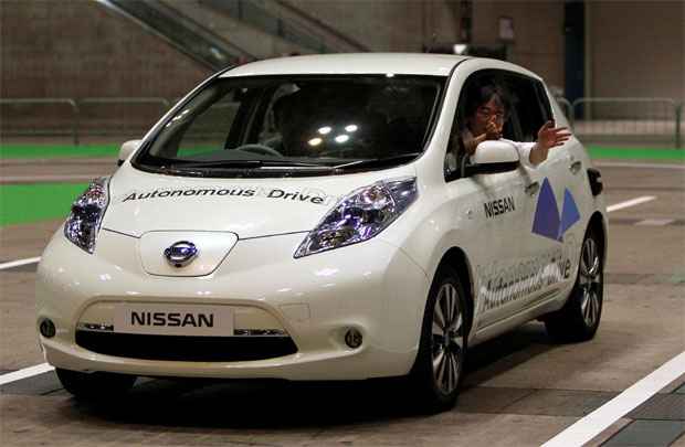  Nissan cria carro 'autônomo' para reduzir acidentes - AFP PHOTO / Yoshikazu TSUNO 