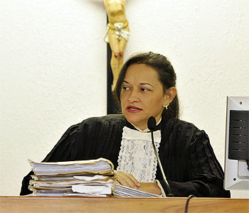 Juíza que julgou Caso Bruno toma posse em Belo Horizonte - Juarez Rodrigues/EM/D.A Press