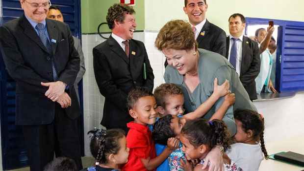 Em BH, Dilma elogia Márcio Lacerda, que é do partido do hoje  adversário Eduardo Campos - Roberto Stuckert Filho/PR