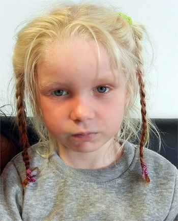 Mistério da identidade da menina Maria é revelado através de exame de DNA - AFP PHOTO / GREEK POLICE