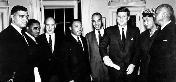 Política de JFK deu início ao fim da segregação racial nos EUA - Arquivo O cruzeiro / EM