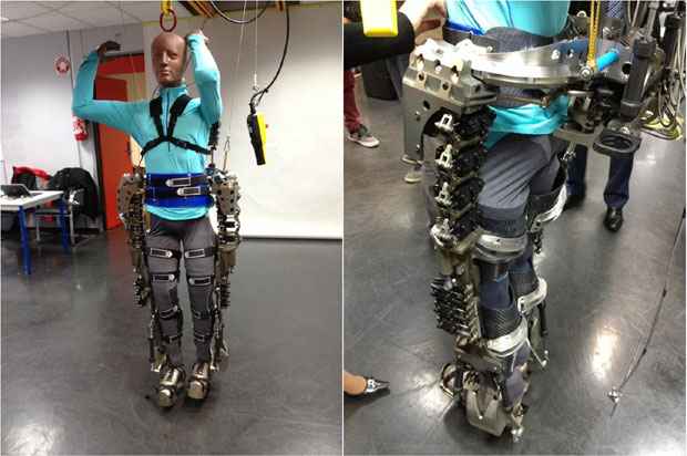 Divulgadas imagens do exoesqueleto que pode ser usado no pontapé inicial da Copa - Reprodução/Facebook