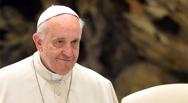 Papa Francisco nega que seja marxista - AFP PHOTO / ALBERTO PIZZOLI 