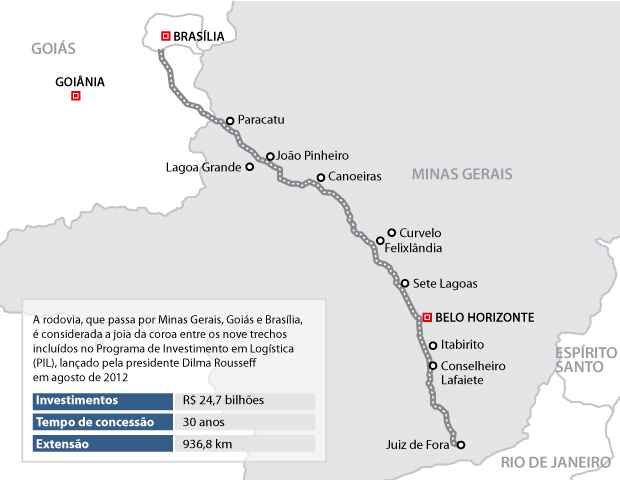 Gleisi comemora resultado de leilão da BR-040