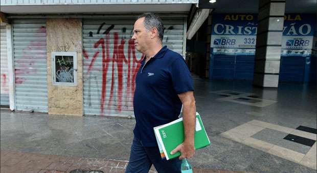 Trabalho externo faz condenados do mensalão passarem mais tempo fora da cadeia  - Monique Renne/CB/D.A Press - 20/1/14