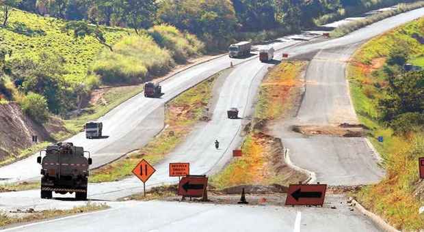 Atraso nas obras das rodovias privatizadas prejudicará agricultores  - Cleiton Borges/Correio de Uberlândia