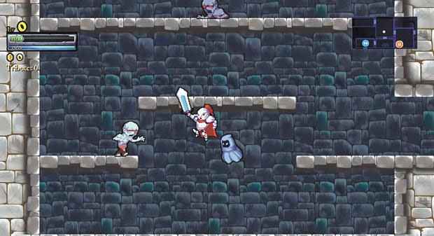 Rogue Legacy exibe belos elementos gráficos, mesmo em 16 bits - Divulgação