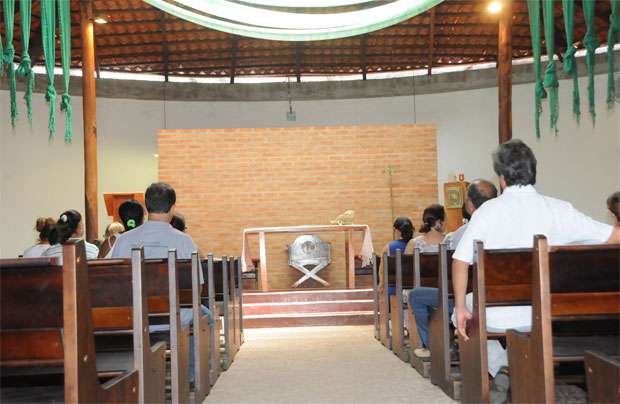 Restauração da Igreja do Espírito Santo do Cerrado, em Uberlândia, é concluída - Paulo Filgueiras/EM/D.A Press.