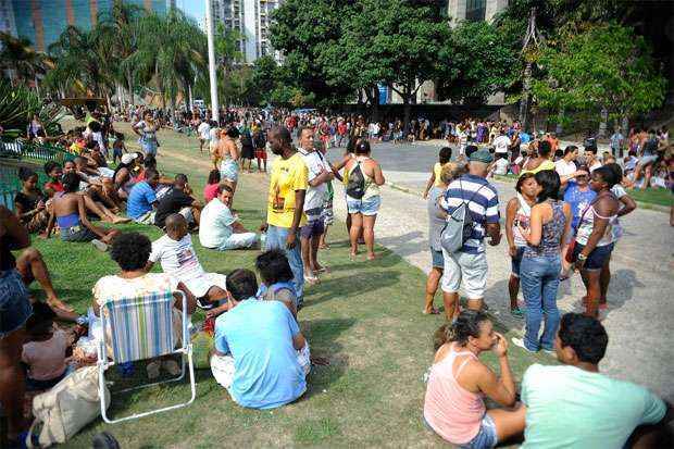 Famílias despejadas do prédio da Oi não aceitam proposta da prefeitura - Tomaz Silva/Agência Brasil