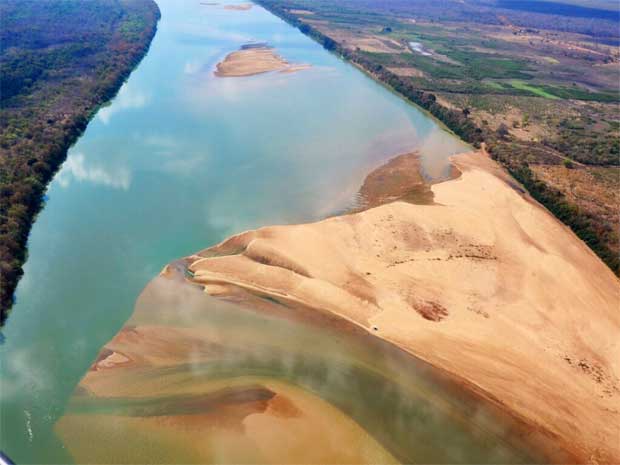 Seca que engole nascente do São Francisco deixa comunidades ribeirinhas em alerta - Frederico Martins/Divulgacao