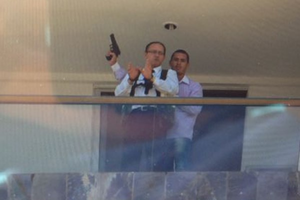 Homem armado mantém refém em hotel de Brasília - Gustavo Moreno/CB DA Press