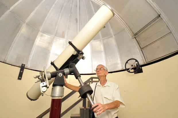 Primeiro clube de astronomia amadora do Brasil, localizado em MG, completa 60 anos - LEANDRO COURI/EM/D.A PRESS