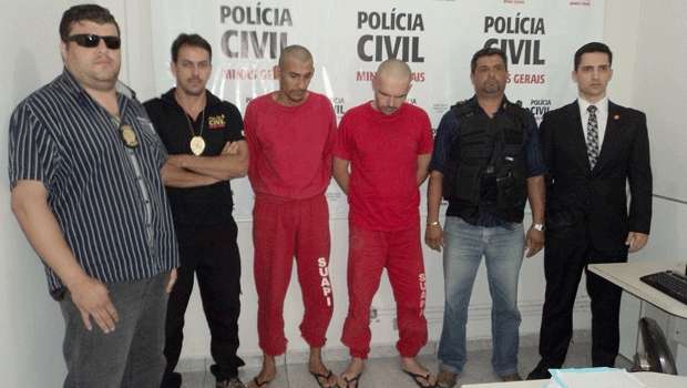 Trio que fez vítimas reféns para roubar pesque-pague em Formiga é preso - Polícia Civil/Divulgação