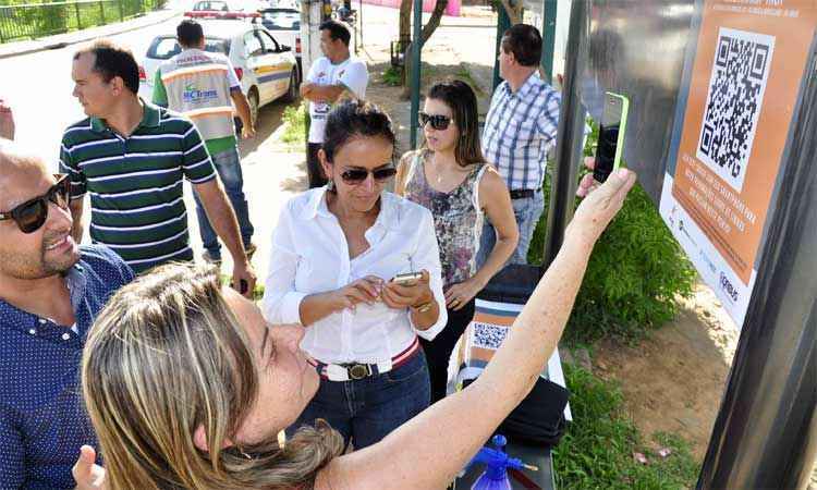 Montes Claros recebe o primeiro ponto de ônibus inteligente -  Fabio Marçal/divulgação