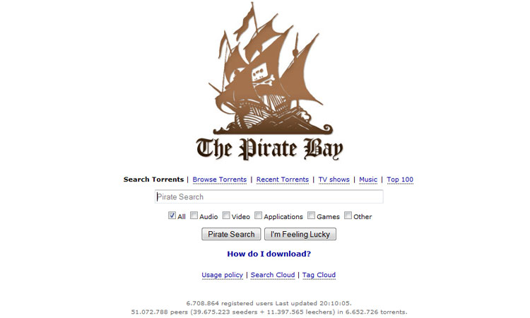 Polícia invade data center na Suécia e Pirate Bay  é derrubado - Reprodução 